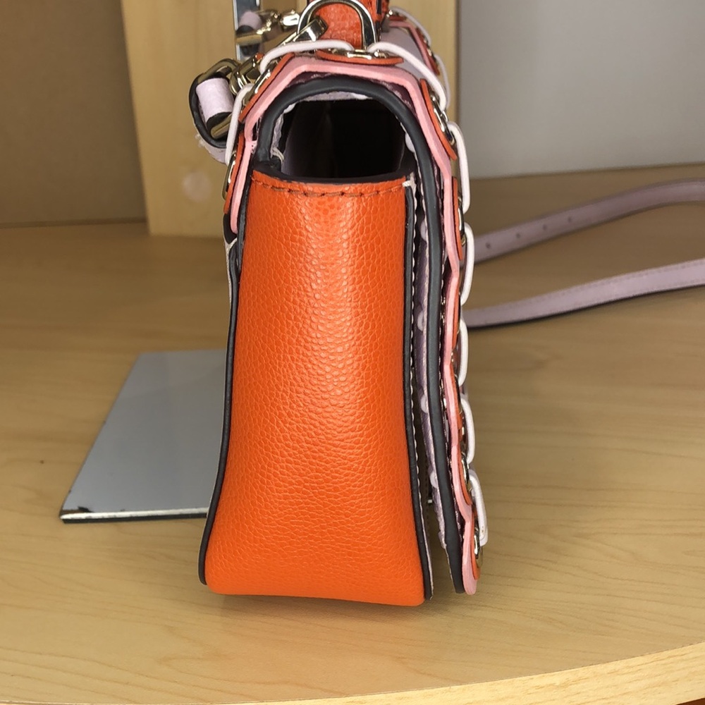 Kate Spade Pink and Orange Scalloped Bag - Picture 4 of 7